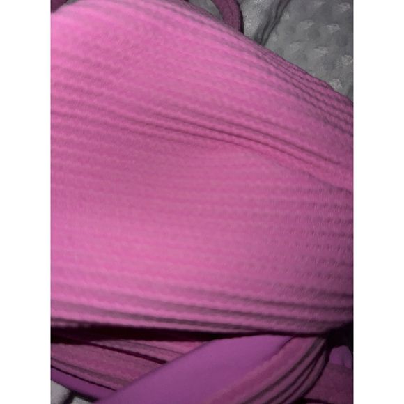 NWOT L Space Chloe Ribbed Wrap Bikini Top in Lilac size M - Picture 9 of 12